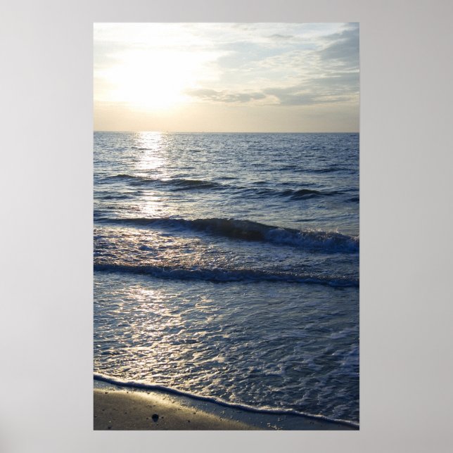 Beach Sunset Poster (Vorne)