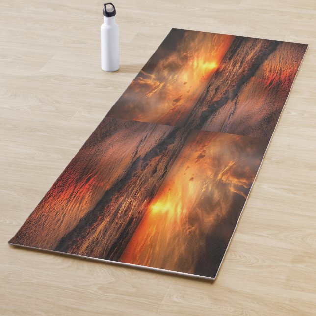  Beach Sunset Yogamatte (Beispiel)