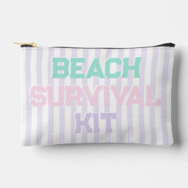 Beach Survival Kit Niedliche Pastelle & Lavendel S Zubehörtasche