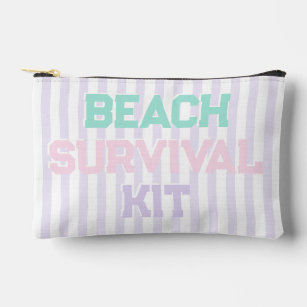 Beach Survival Kit Niedliche Pastelle & Lavendel S Zubehörtasche