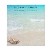 Beach Szene Junonia Seashell Blank Personal
