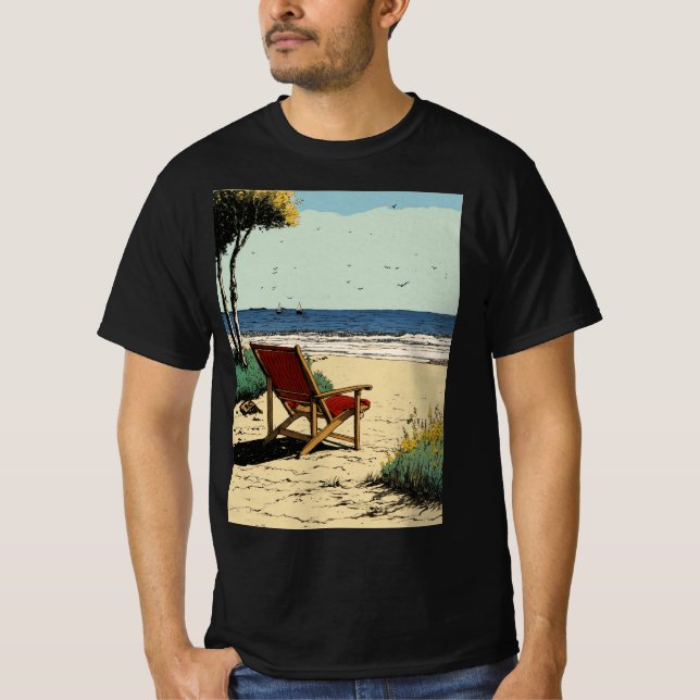 Beach T - Shirt (Vorderseite)