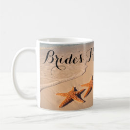 Beach Theme Bride's Maid Coffee Tasse, Cup Kaffeetasse
