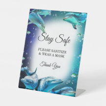 Beach Theme Dolphin Hochzeit Sicherheit