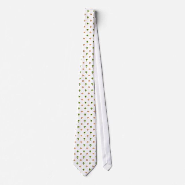 Beach Themed Ties Krawatte (Vorderseite)