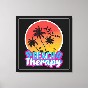 Beach Therapy-18920 Leinwanddruck