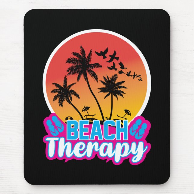 Beach Therapy-18920 Mousepad (Vorne)