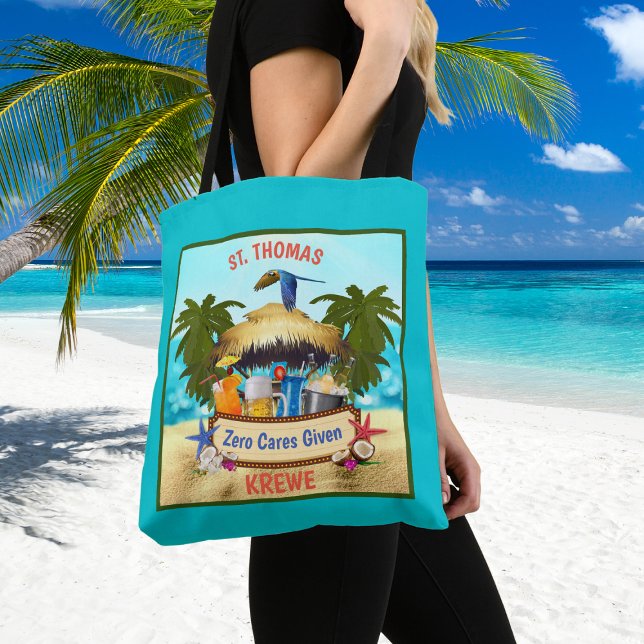 Beach Tiki Bar Custom Tasche (Von Creator hochgeladen)