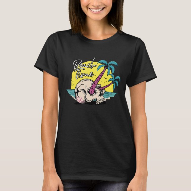 Beach Time Island Beach T-Shirt (Vorderseite)