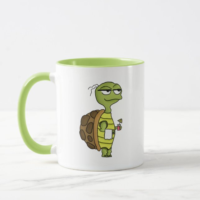 Beach Tortoise Tasse (Links)