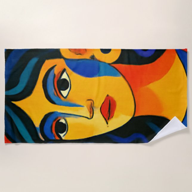 beach towel  strandtuch (Vorderseite)