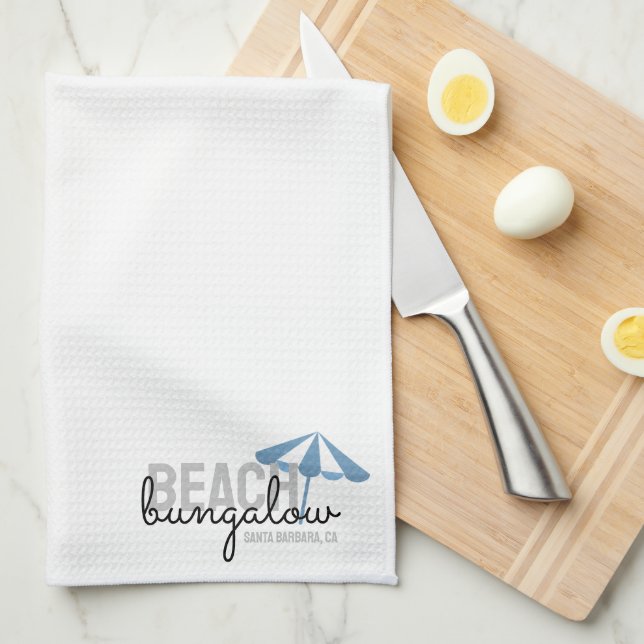 Beach Umbrella Ferien Vermietung - Küchentücher (Viertel Falte)