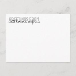 Beach Umbrella Vermietung - Postkarte