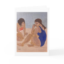 Beach Vacacation Card