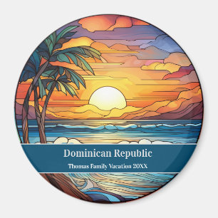 Beach Vacation der Dominikanischen Republik Magnet
