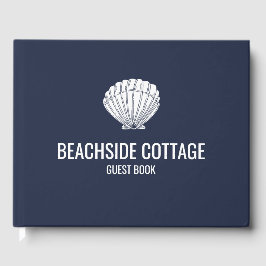 Beach Vacation Rental Navy Muschel Moderne Airbnb Gästebuch