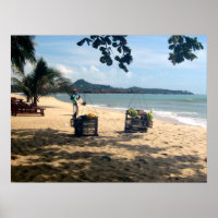 Beach Vendings ... Lamai Beach, Koh Samui Island