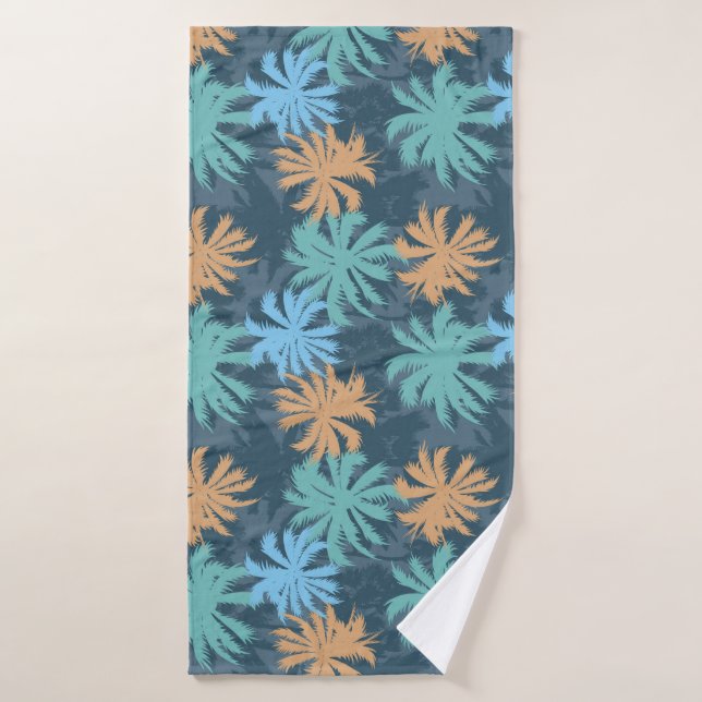 Beach Vibe Palm Tree Badehandtuch (Badehandtuch)