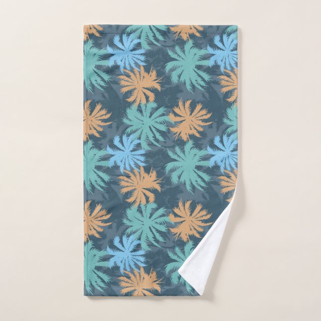 Beach Vibe Palm Tree Handtuch (Handtuch)