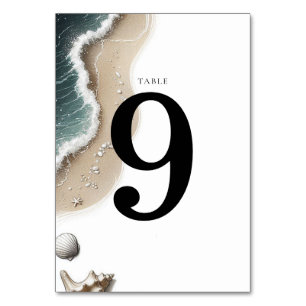 Beach Vibe Tischnummer