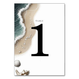 Beach Vibe Tischnummer