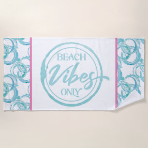 Beach Vibes Beach Handtuch