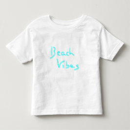Beach Vibes Fun Summer Graphic Niedlicher T - Shir Kleinkind T-shirt