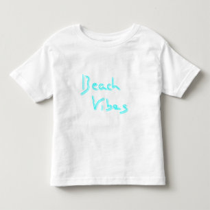 Beach Vibes Fun Summer Graphic Niedlicher T - Shir Kleinkind T-shirt