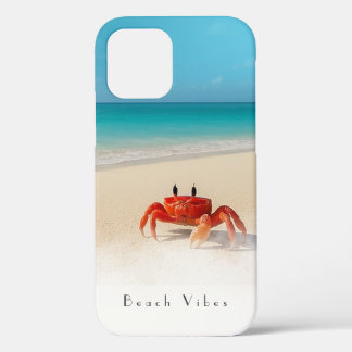Beach Vibes - iPhone 12 Groß Case 1 Krab