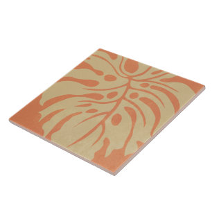 Beach Vibes Monstera Kunstfliese Fliese