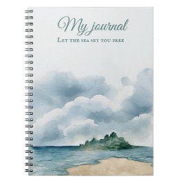 Beach Vibes Notebook | Coastal Journal Notizblock