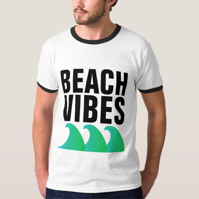 BEACH VIBES T - Shirt (Vorderseite)