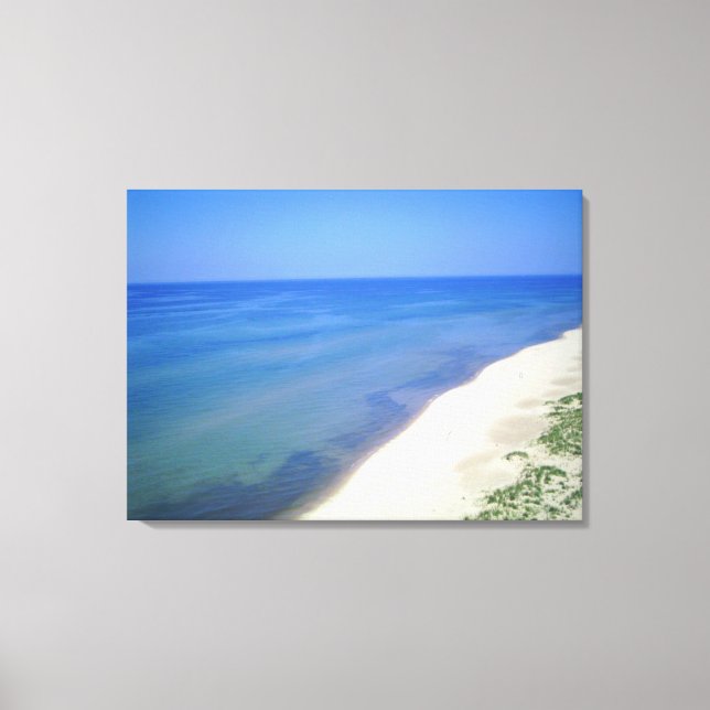 Beach View 1 auf Leinwand (Vorderseite)