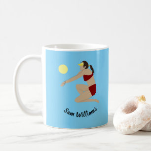 Beach Volleyball Kaffeetasse