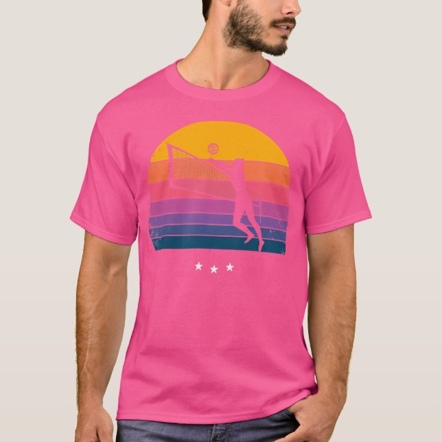 Beach Volleyball T-Shirt (Vorderseite)