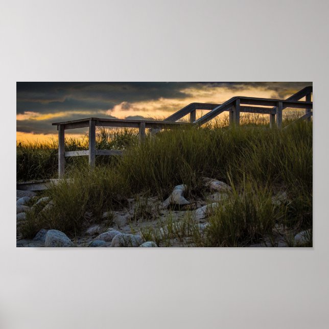 Beach Walkway Poster (Vorne)