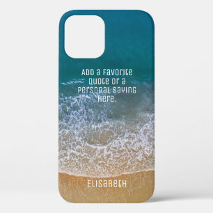 Beach Waves Sand Shore Personalize Case-Mate iPhone Hülle