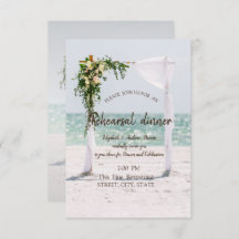 Beach Wedding Arbour Probe Dinner