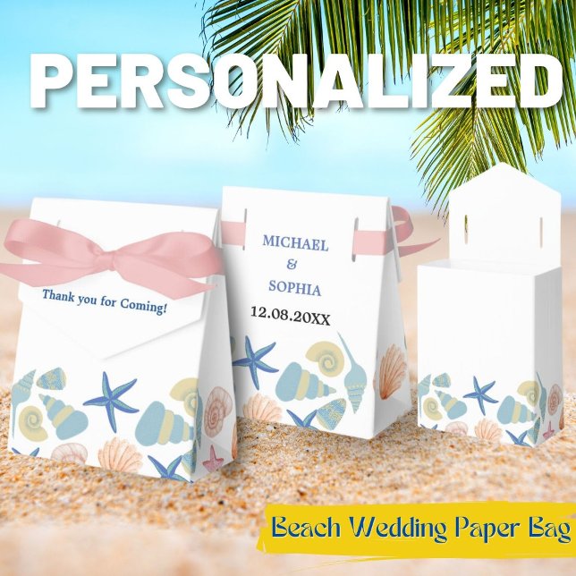 Beach Wedding Favor Box Geschenkschachtel (Von Creator hochgeladen)