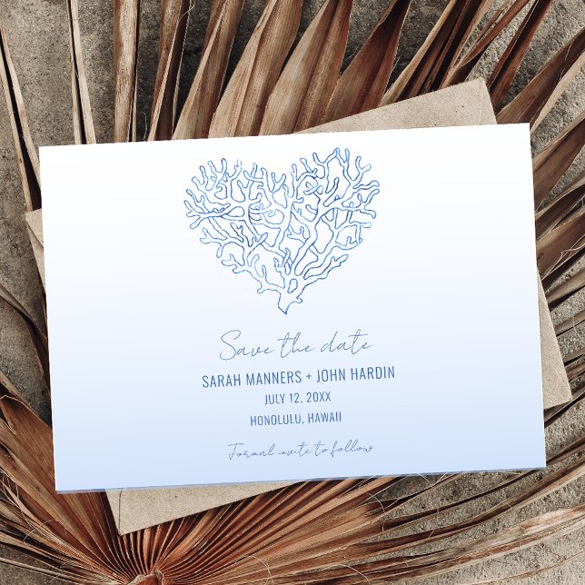 Beach Wedding Foto Save the Date (Von Creator hochgeladen)