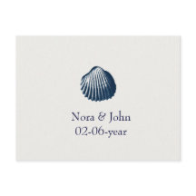Beach Wedding Rsvp Karte