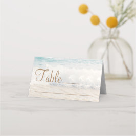 Beach Wedding Seaside Wedding Place Card Platzkarte
