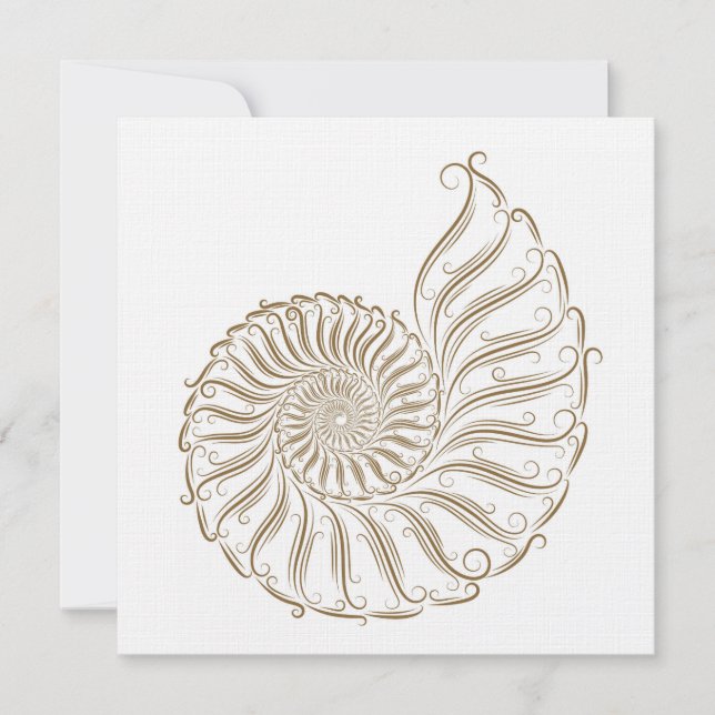 Beach Wedding - SRF Einladung (Vorderseite)