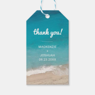 Beach Wedding Vielen Dank für Ihr Interesse Geschenkanhänger