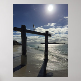 Beach Western Australien Poster