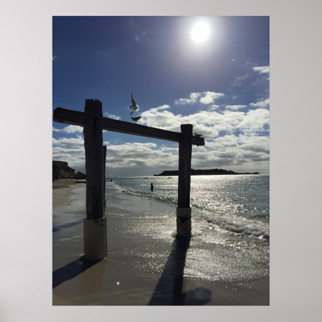 Beach Western Australien Poster (Vorne)