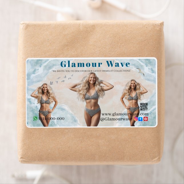 Beach Women in Swimwear Branding Boutique Summer  (Insitu)