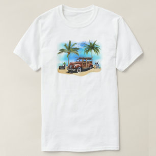 Beach Woody Wagon T - Shirt