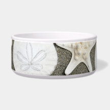 Beach X's and O's Foto Pet Bowl
