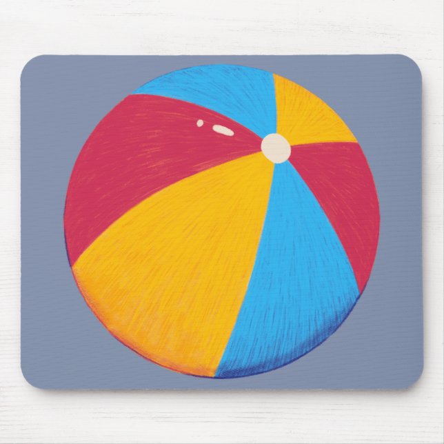 Beachball Mousepad (Vorne)